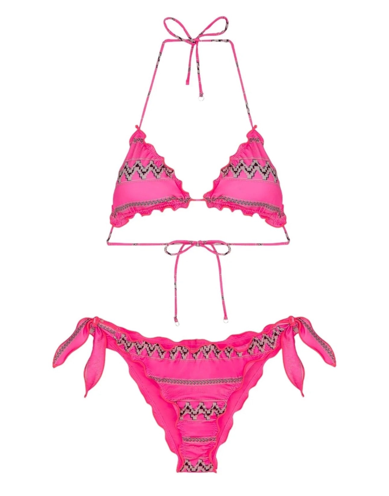 BIKINI TRIANGOLO ARRICCIATO F**K