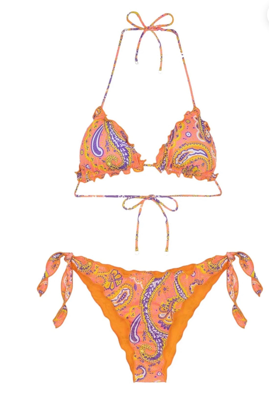 BIKINI TRIANGOLO ARRICCIATO F**K