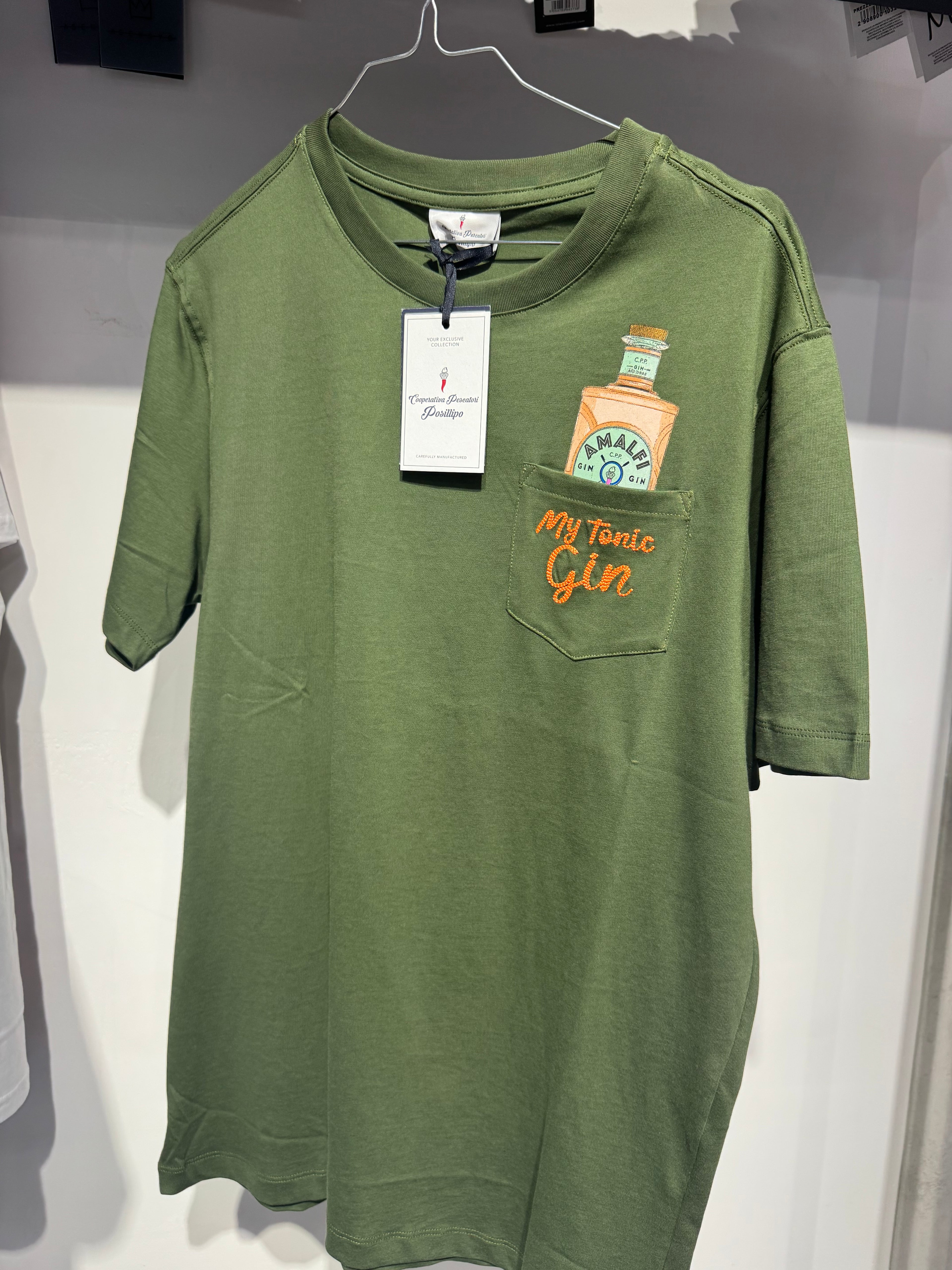 T-SHIRT COPERATIVA PESCATORI POSILLIPO