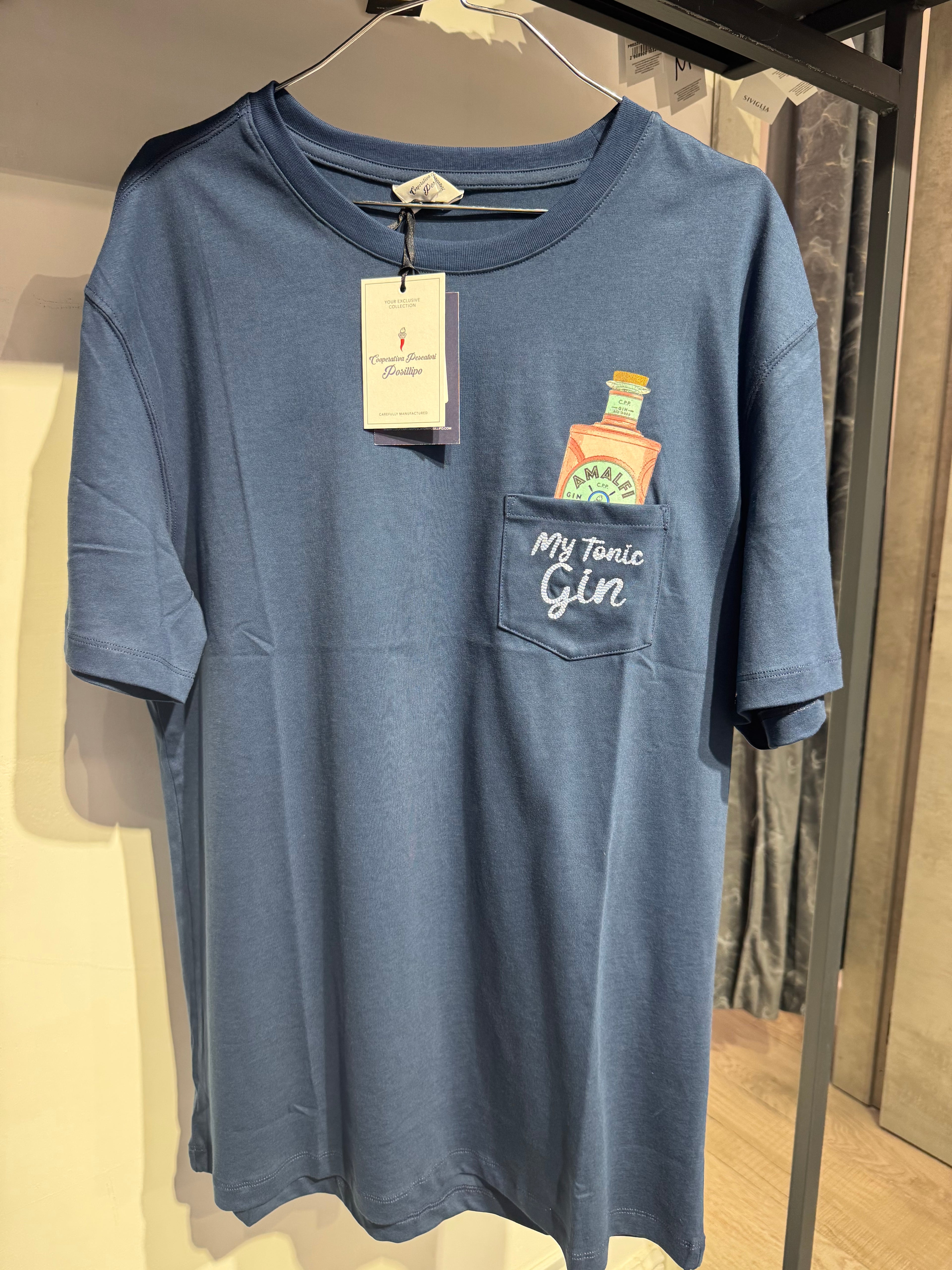 T-SHIRT COPERATIVA PESCATORI POSILLIPO
