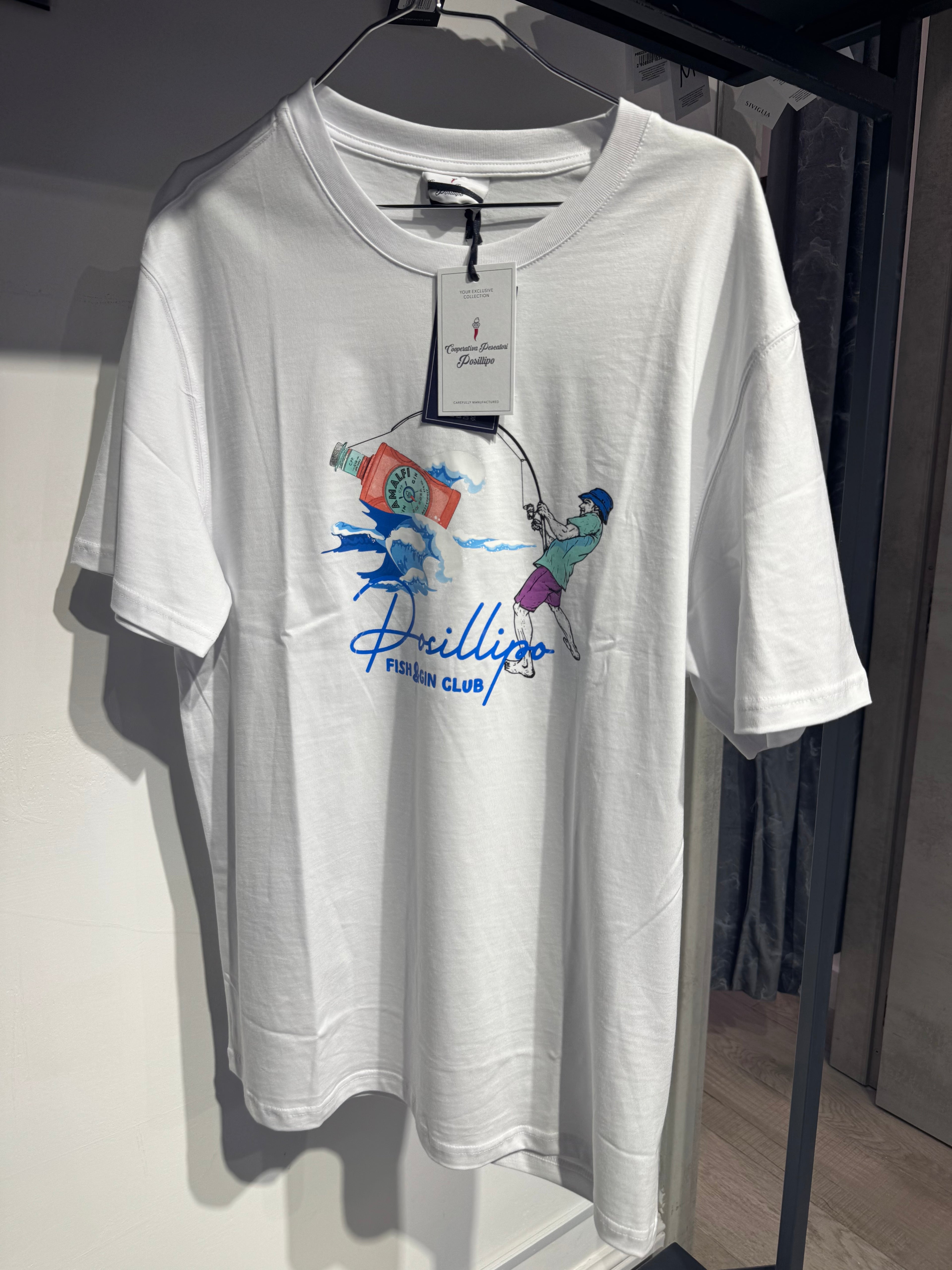 T-SHIRT COPERATIVA PESCATORI POSILLIPO