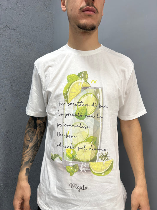 T-SHIRT MANICHE CORTE F**K UOMO