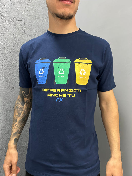 T-SHIRT MANICHE CORTE F**K UOMO