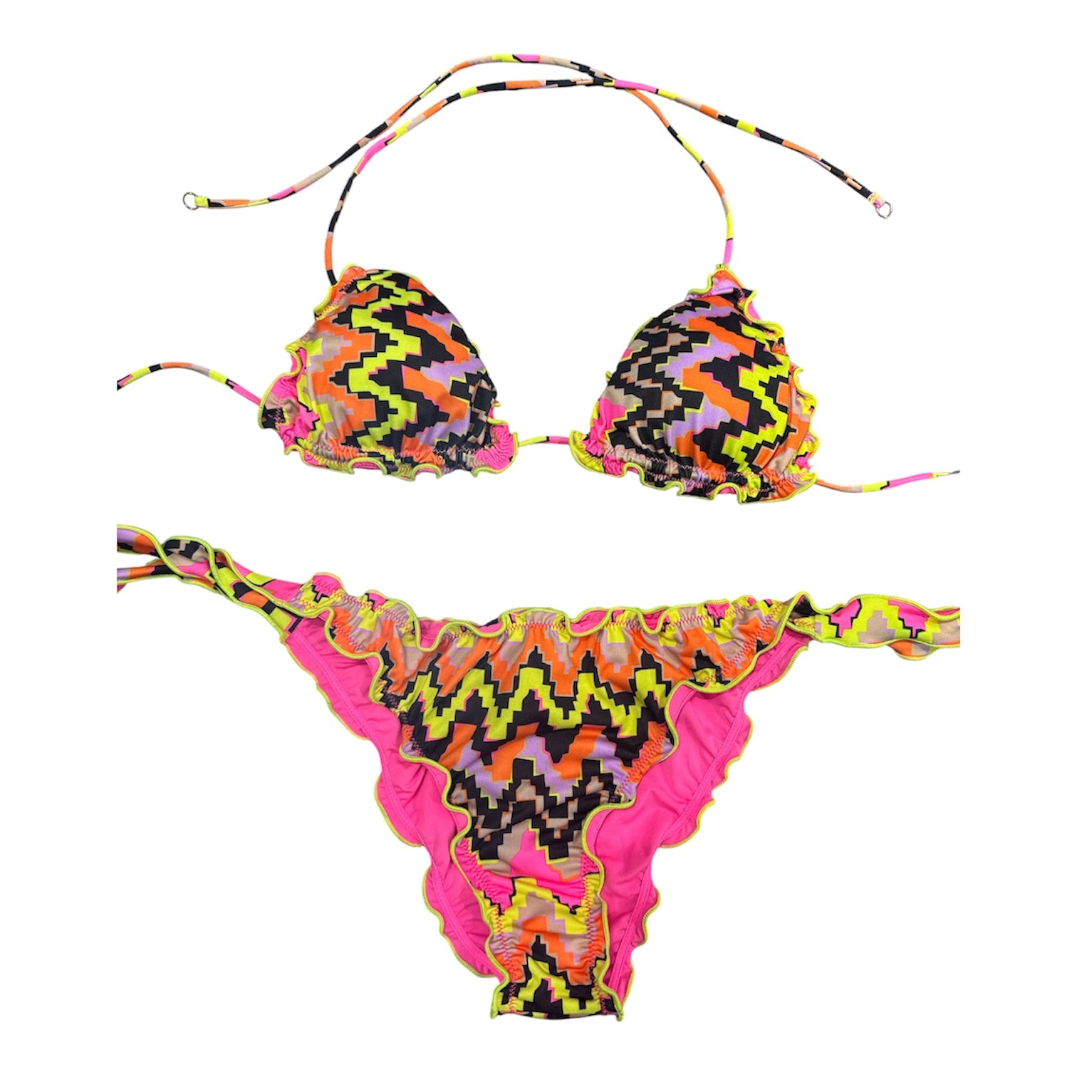 BIKINI TRIANGOLO ARRICCIATO F**K